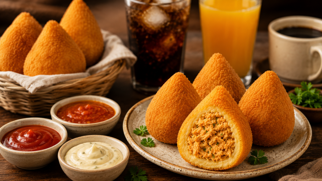Coxinha de Batata Cremosa