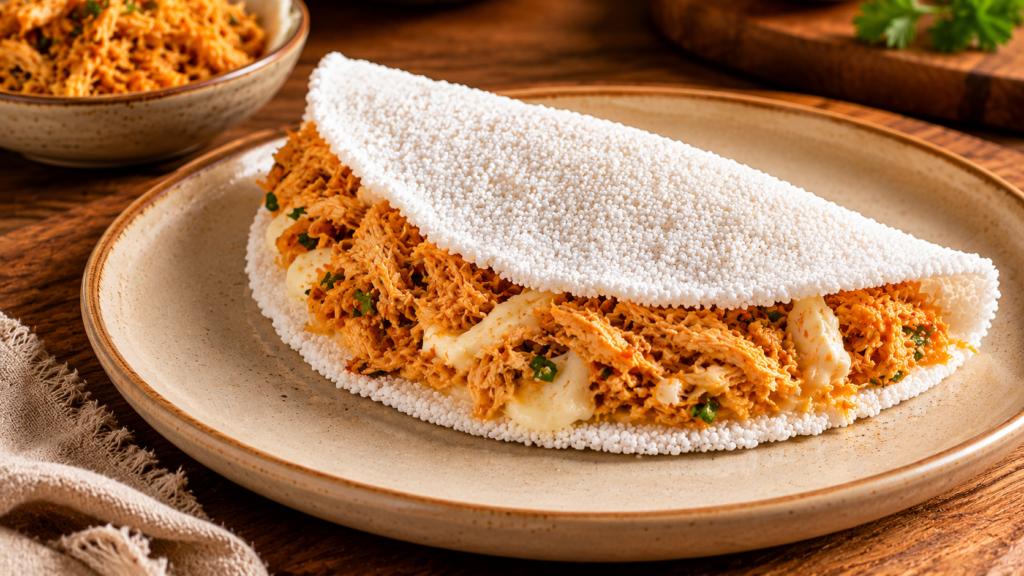Tapioca de Frango com Catupiry